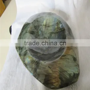 Wholesale Large Labradorite Crystal Ashtray for Sale thumbnail-5