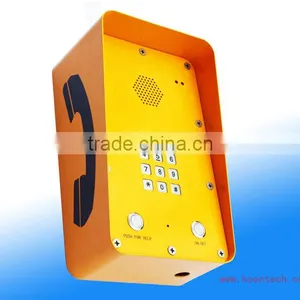 KNTECH Industrial Telephone Water Resistance Auto-dial ATM Machines Side Emergency Telephone thumbnail-1