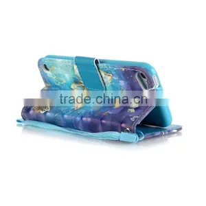 Cute Book Style Stand Leather Wallet Bag Case for IPod Touch 5 thumbnail-2