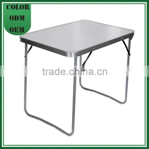 Wholesale MDF Steel Adjustable Folding Portable Small Camping Table thumbnail-1