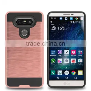 2016 Hybrid TPU+PC Metal Armor Case for lg V20 thumbnail-4