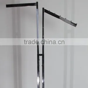 RH-YJ01 Cloth Display Racks 400*300*1800 Q235 Chrome Plated High Quality Clothes Rack Stand Display thumbnail-2