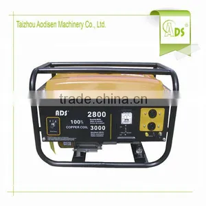Portable 4 Stroke Carbon Brush Gasoline Power Low Rpm Generator With CE thumbnail-1