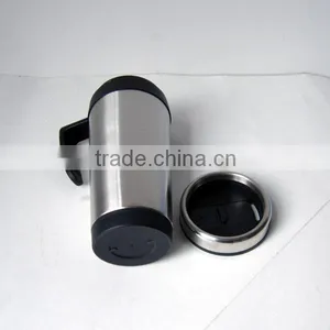 Double Wall Stainless Steel Plastic Tumbler With Handle thumbnail-3