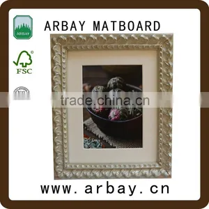 High Quality Custom Wood Frame Box a Frame Board Yellow Frame Photo Magnetic thumbnail-1