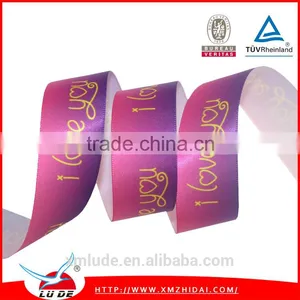 New Design Thermal Transfer Ribbon /Heat Transfer Printing Satin Ribbon Decorate Christmas Day thumbnail-3