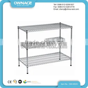 Heavy Duty Chrome Metal Wire Display Rack For Housedold thumbnail-1