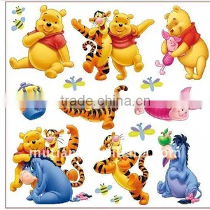 Cute Bear Glitter Puffy and Sponge Removable Sticker thumbnail-1