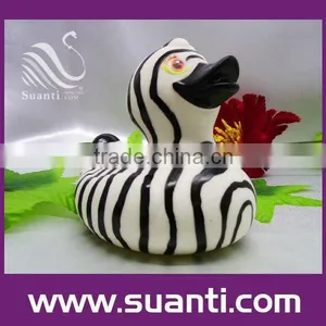 Zebra Duck Bath Duck/floating Bath Duck Toy thumbnail-2