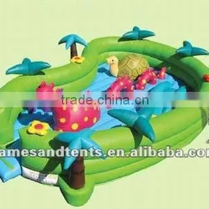 High Quality Inflatable Fun Castle A1074 thumbnail-1