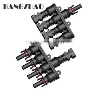 Solar Panel System MC4 4 to 1 Branch Connector Coupler Combiner Spliter 4 thumbnail-1