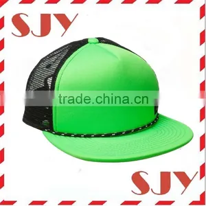 Promotional Classic Foam Flat Brim Mesh Back Trucker Hats thumbnail-2