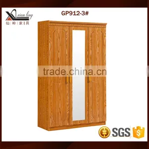 Hand Carved Wood Wardrobe Closet Cabinet With Storage thumbnail-2