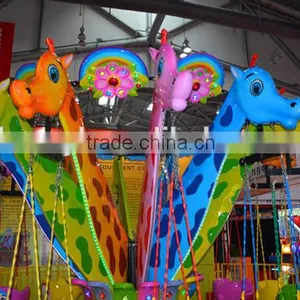 Funfair Rides Amusement Park Equipment Flying Chair / Amusement Rides Swing Carousel for Sale thumbnail-5