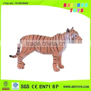 Wild Animal,toys Animal. Pvc Tiger-TE15070409 thumbnail-1