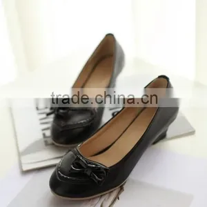 2016 Factory Wholesale Hot Selling Ladies Beautiful Flat Shoes CP6466 thumbnail-4