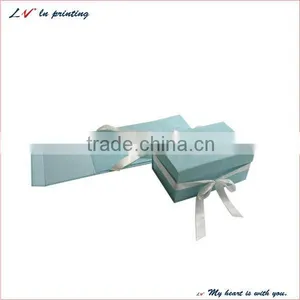 Custom Folding Box With Ribbon Closure/ Folding Hot Sale Box Ribbon Closures Wholesale thumbnail-1