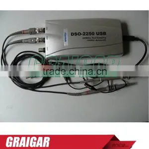 HOT SALE ! H041 Hantek DSO-2250 USB PC Based USB Oscilloscope 100MHz 250MS/s 2 Channels Digital Oscilloscope thumbnail-3