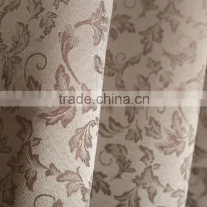100% Polyester Fabric Jacquard Curtain Panel Grommet Drapes thumbnail-5