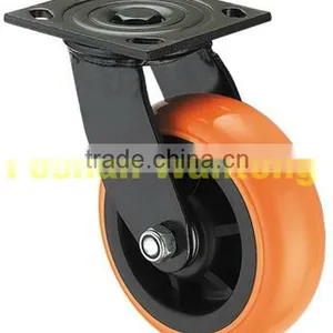 Heavy Industrial PP Korean Yuan Edge Caster Swivel Wheel thumbnail-1