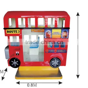 London Bus Amusement Ride Electronic Kids Ride Shopping Mall Kiddie Rides Classic 24v Ride on Car for Kids thumbnail-5