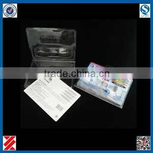 Clear PET Plastic Vacuum Forming Clamshell Packaging Box for Swimming Goggles thumbnail-1