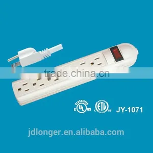 6 Way American Socket Cheap and Good Quality UL Approval Power Strip China Socket 10a 110v thumbnail-1
