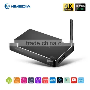 2016 ODM OEM OTA Update Online HiMedia H8 Rockchip RK3368 Octa Core 4K Android tv Box Google 5.1 Arabic Channels Support 4k 2k thumbnail-5