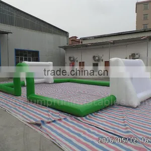 Mini Inflatable Football Field for Chidlren,cheap Sealed Football Pitch Kids Play Inflatable Soccer Courts thumbnail-4
