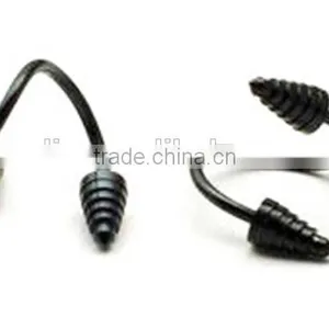 316L Anodized Cone Ball Spiral Twister Piercing Jewelry thumbnail-1