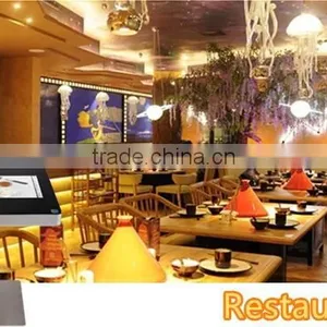 Catering Design Table, Wifi Waterproof HD LCD Interactive Multi Touch Screen Table thumbnail-3
