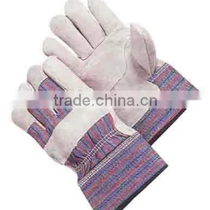 Leather Canvas Gloves thumbnail-1