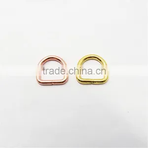 Custom Colored Cheap Copper Metal Split d Ring thumbnail-3