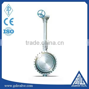 Long Neck Butterfly Valve With Manual Gearbox thumbnail-3