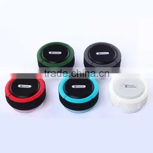 C6 Wireless Portable Bluetooth Speaker Stereo Bass IP65 Hands-free Soundbox thumbnail-1