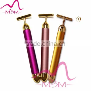 Face 24K Cosmetic Device Beauty Care Massager 24k Gold Facial Beauty Bar thumbnail-2