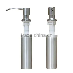 Stainless Steel Chrome Bathroom Kitchen Hands-free Liquid Soap Dispenser With Soap Dispenser Pump thumbnail-1