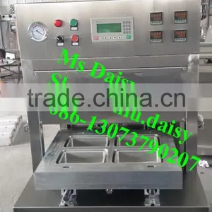 Commercial Vegetable Tray Sealing Machine/plastic Food Tray Sealing Machine/plastic Cup Sealing Machine thumbnail-3