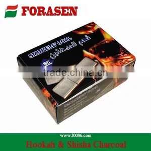 Fashionable Nightclub Smokeless Hookah Charcoal, Easy Ignited Shisha Charcoal thumbnail-1