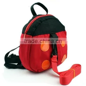 Baby Security Bag ,anti Lost Bag, Children Lovely Bat Canvas Backpack for Loss Prevention (BMA520) thumbnail-3