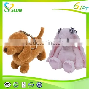 High Quality and Cheap Teddy Bear Plush Keychain Toy thumbnail-1