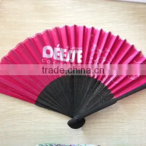 Popular OEM Avalible Bamboo Craft Bamboo Fan With Many Print thumbnail-1