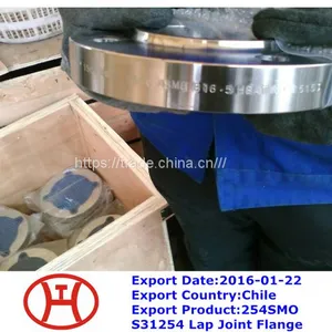 254SMO Lap Joint Flange With 8 Holes thumbnail-1