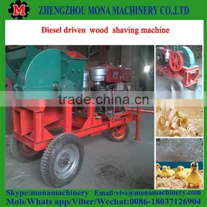 CE Approved Popular Type Electric Wood Shaving Machine Used for Animal Bedding thumbnail-2