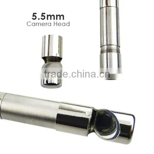 5.5mm Camera Industrial 2.4" HD Endoscope Snake Scope Waterproof 1M Cable Inspection Borescope 4 LED Engine Pipe Cam Tool thumbnail-6