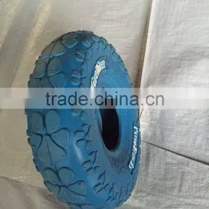 Dog Puppy Pet Cat Animal Tough Strong Rubber Chew Tire Dog Toy thumbnail-2