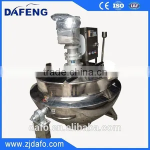 Stainless Steel Tilting Electric Heating Food Cooking Kettle thumbnail-2