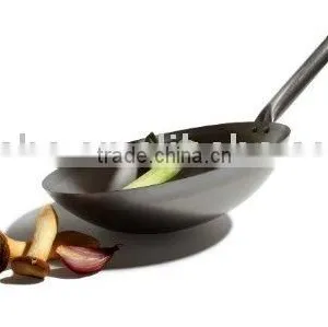 Carbon Steel Unseasoned Chinese Wok thumbnail-1