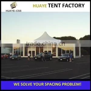 Outdoor Canvas Bell Tent With Bell End for Party thumbnail-5