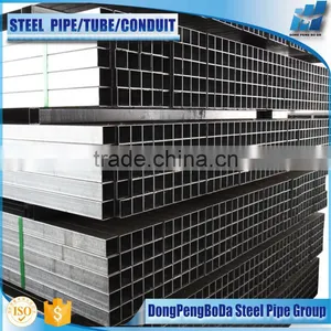 50*120mm China Hot Dipped Galvanized gi Steel Pipe thumbnail-2